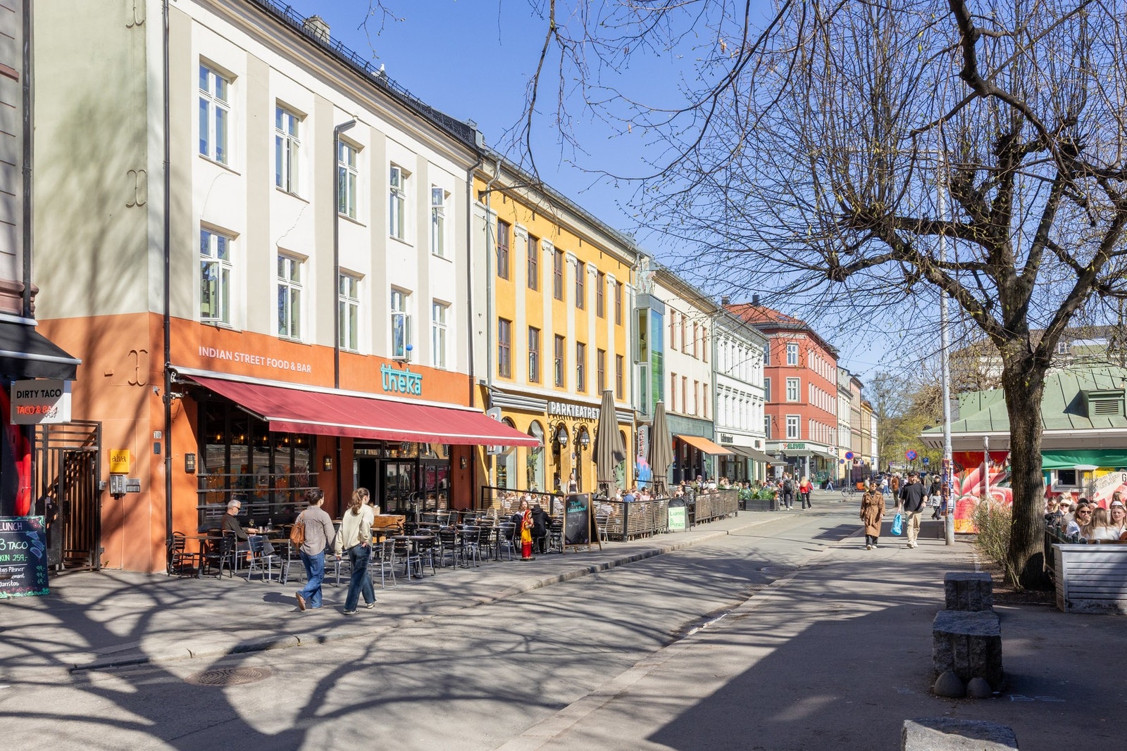 Grünerløkka byr alltid på liv og nærhet til sentrum. Galleribilde