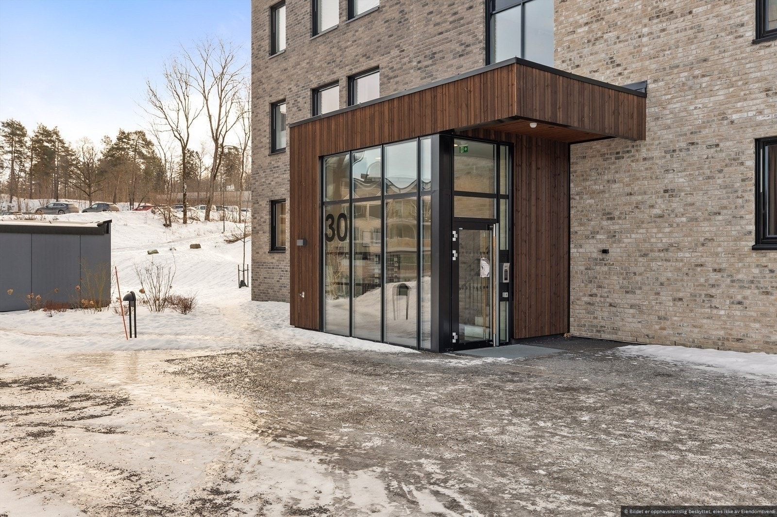 Inngangspartiet. Galleribilde
