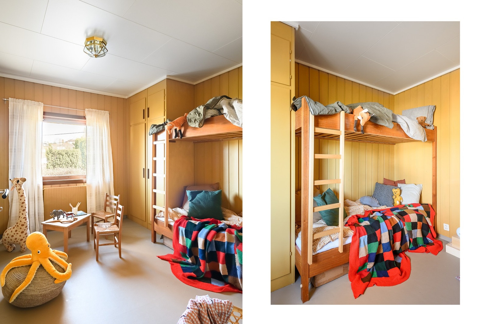 Rommene er av god størrelse og egner seg godt som barnerom, gjesterom eller kontor. Galleribilde