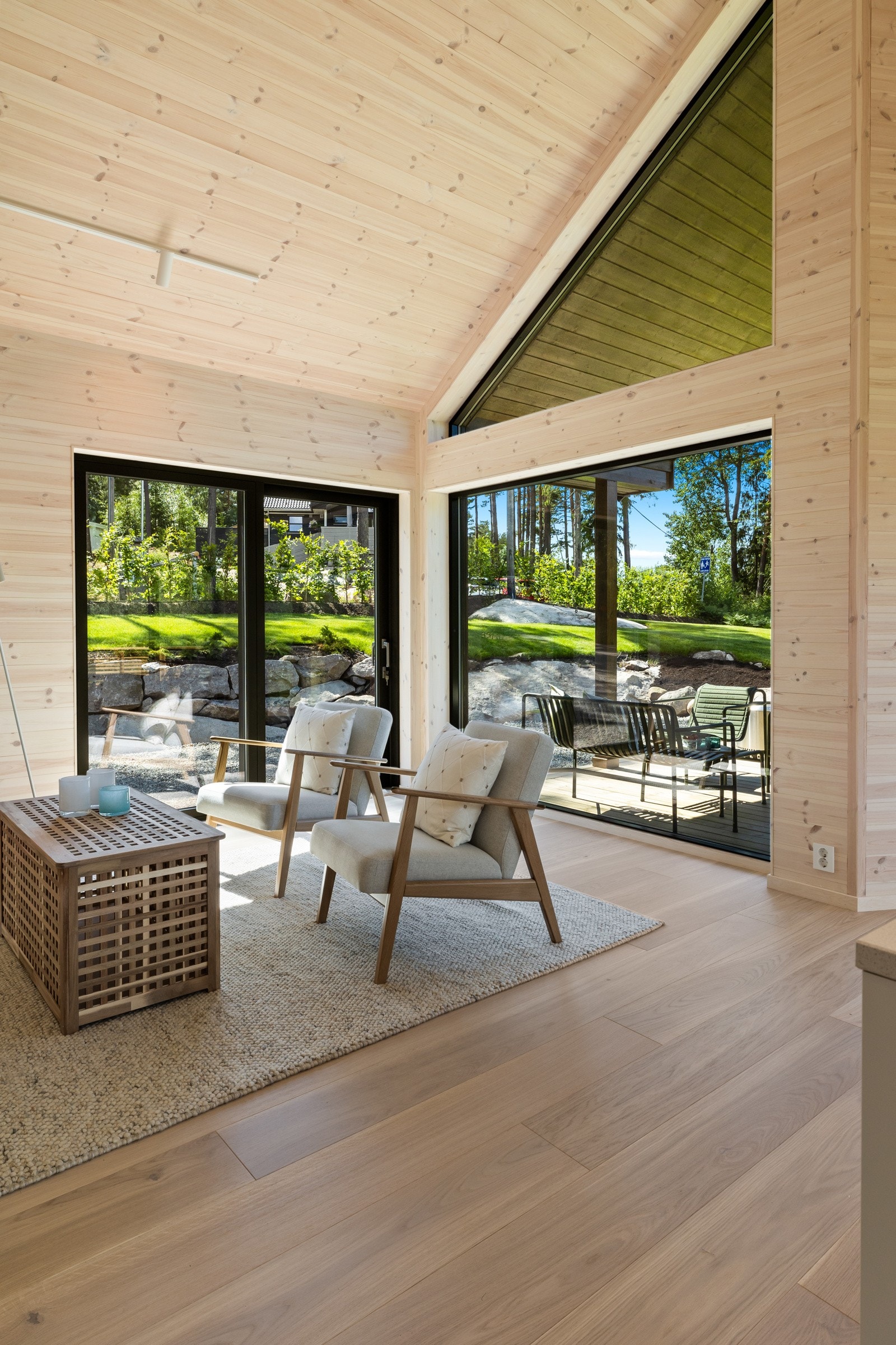 Her er det direkte utgang til terrassen Galleribilde