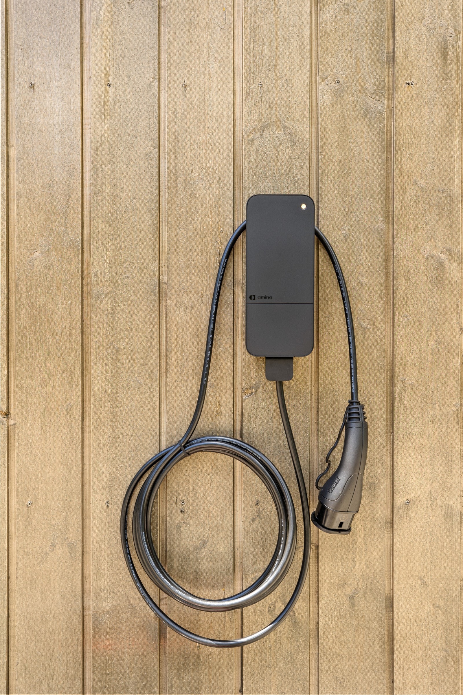 Det er montert el-bil lader Galleribilde