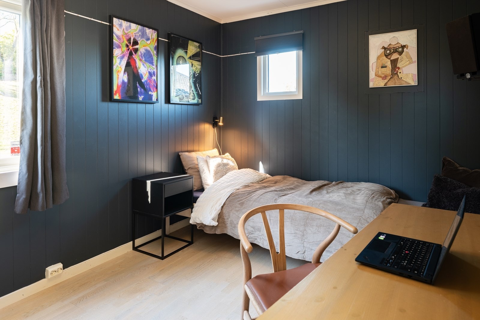 Soverom nummer to er på 11m². Galleribilde