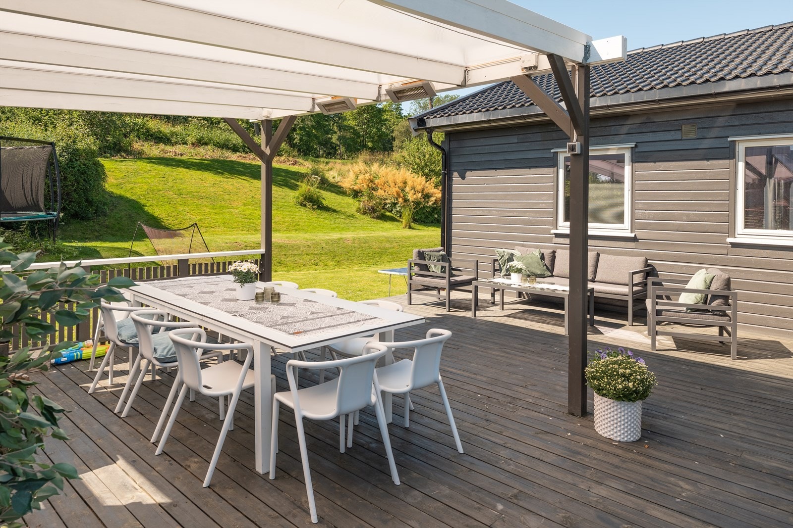 Terrassene er oppgradert i perioden 2014-2018. Galleribilde