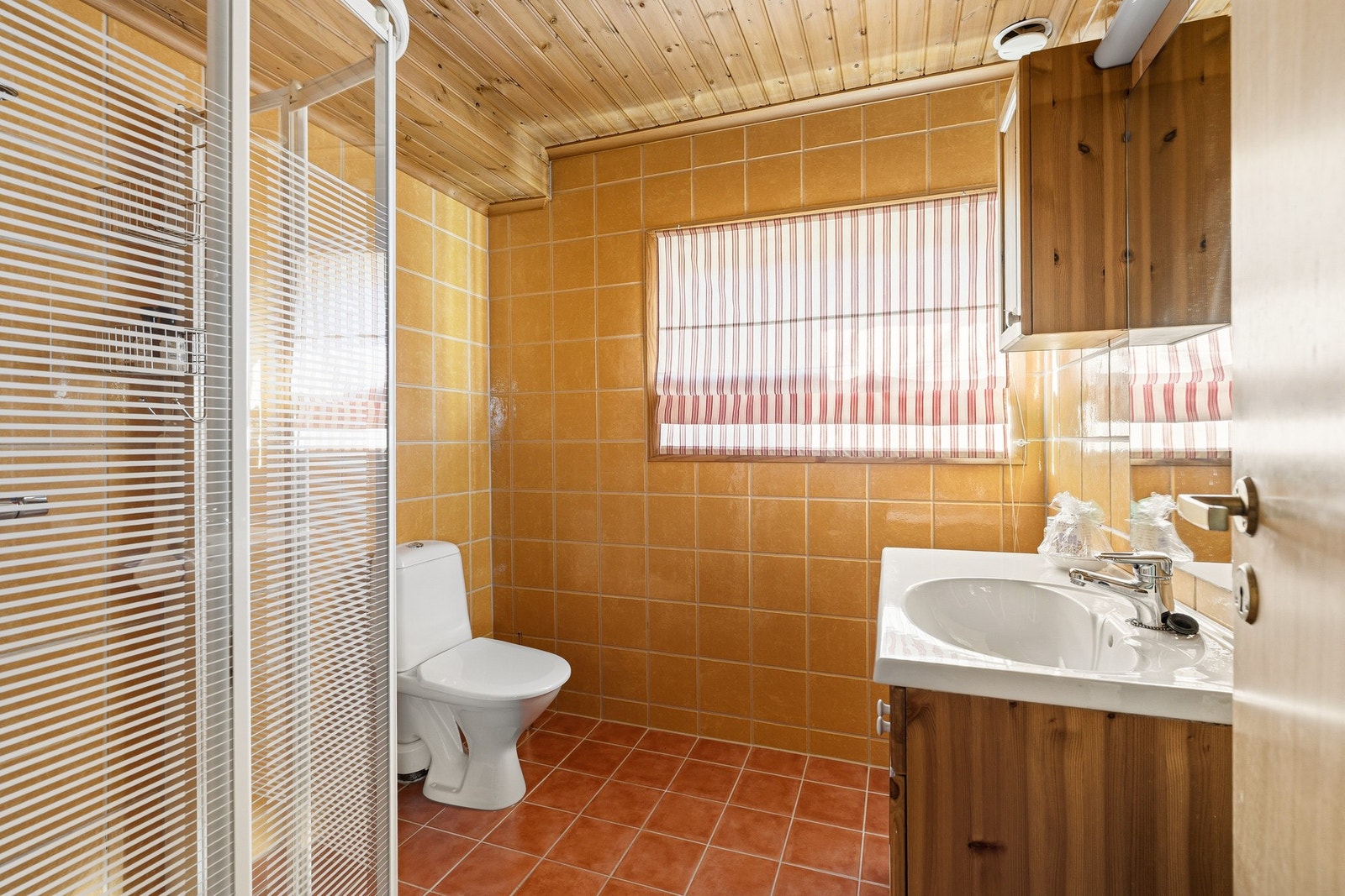 Baderommet nede. Galleribilde