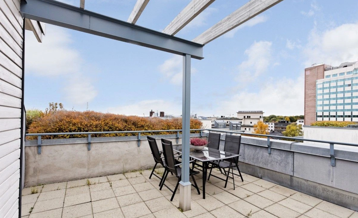 Felles takterrasse Galleribilde