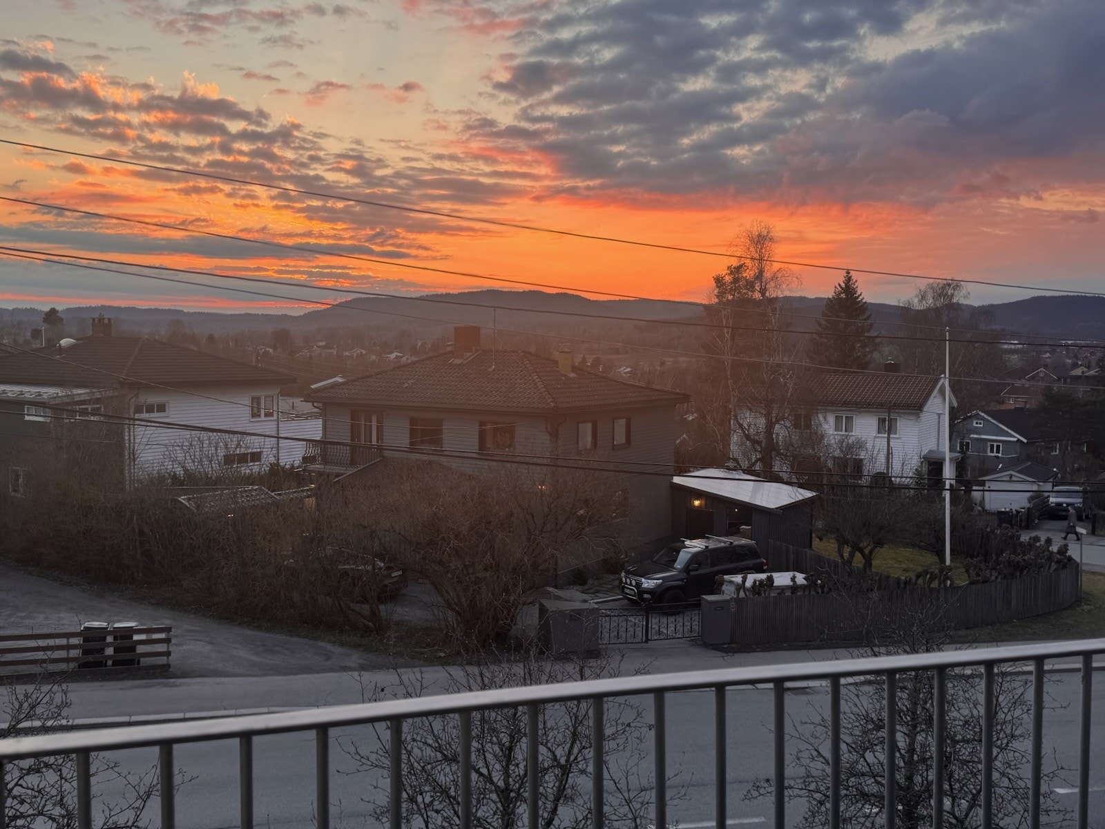 Kveldsbilder med solnedgang Galleribilde