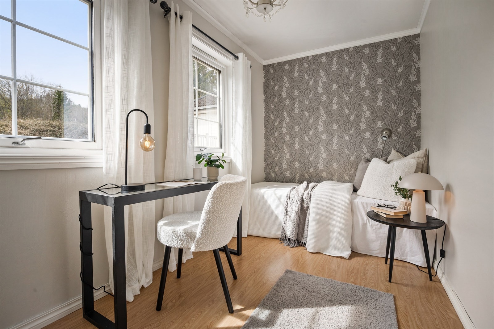 Praktisk soverom i første etasje. Galleribilde