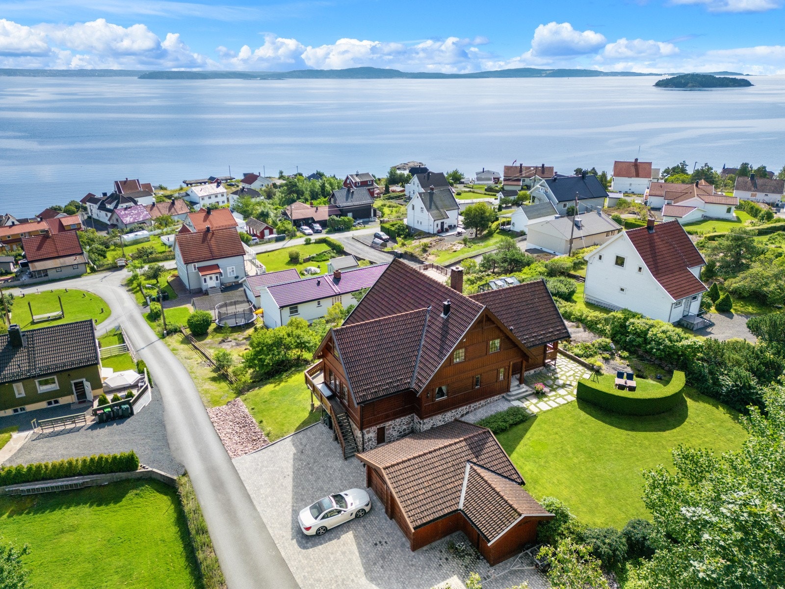 Dronefoto - utsikten må oppleves Galleribilde