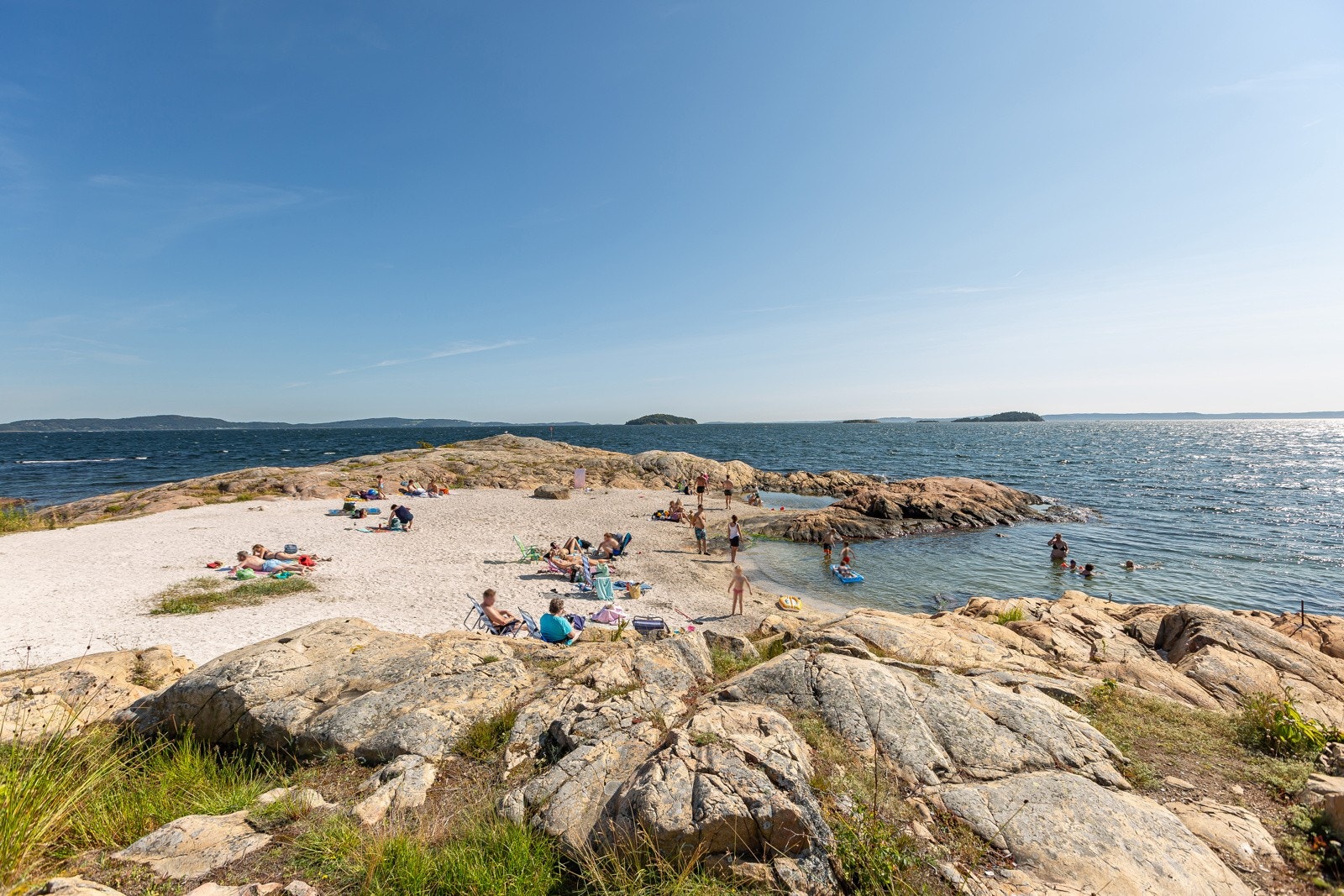 Mange flotte badestrender på Tofte Galleribilde