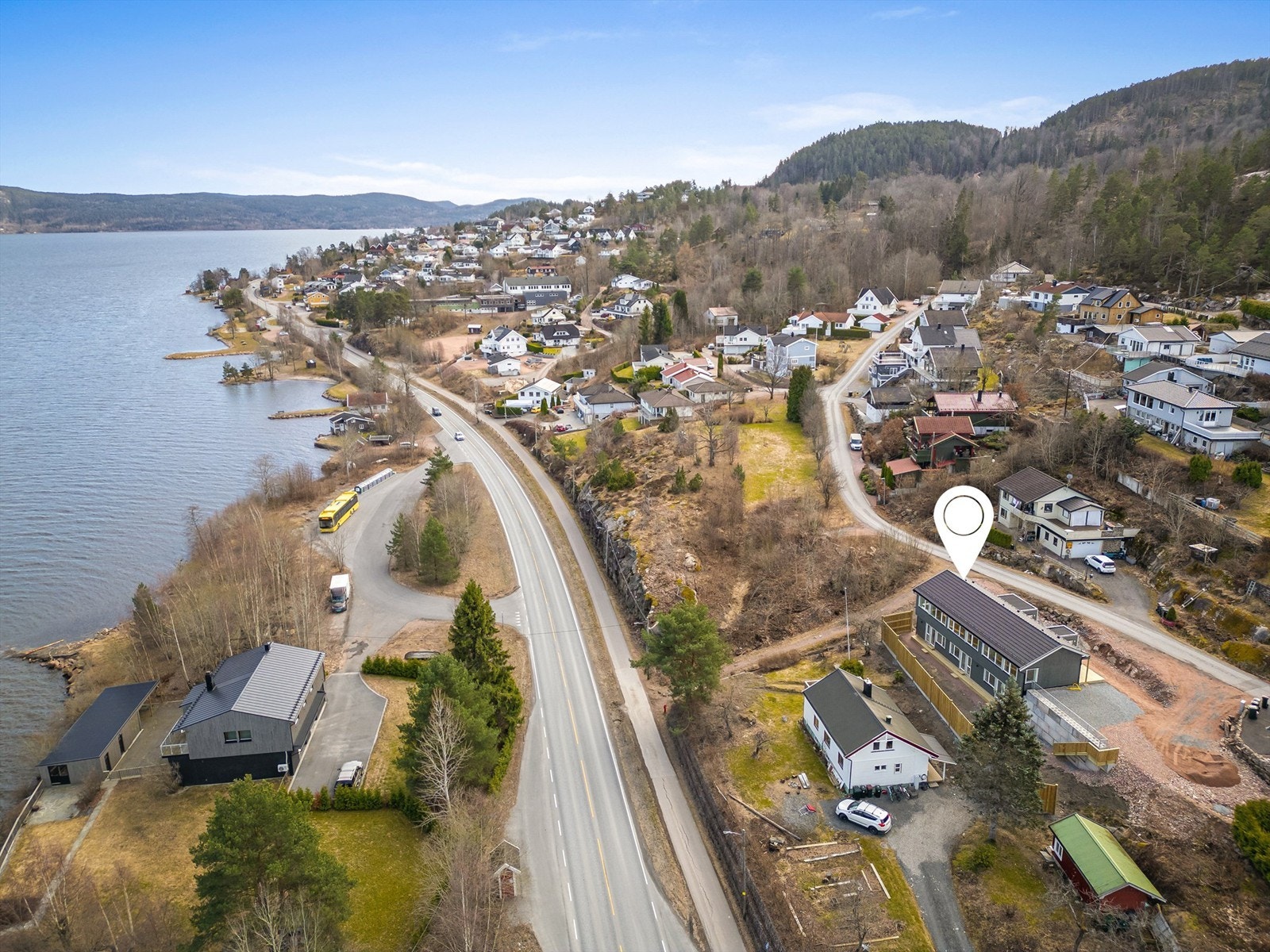 Eiendommen har en flott beliggenhet med flott utsikt over Drammensfjorden.
Foto: Stine Jørgens Prøitz Galleribilde