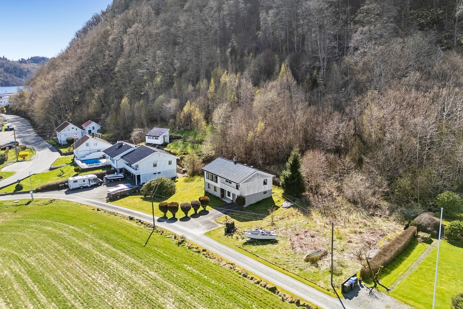 Dronefoto Galleribilde