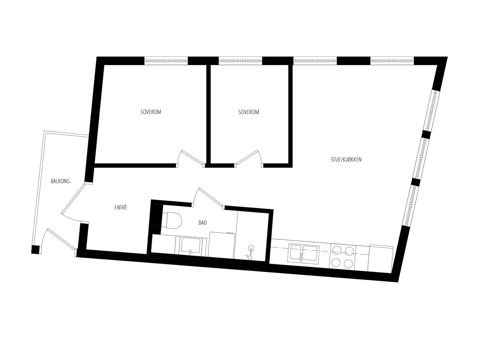 Plantegning. Galleribilde