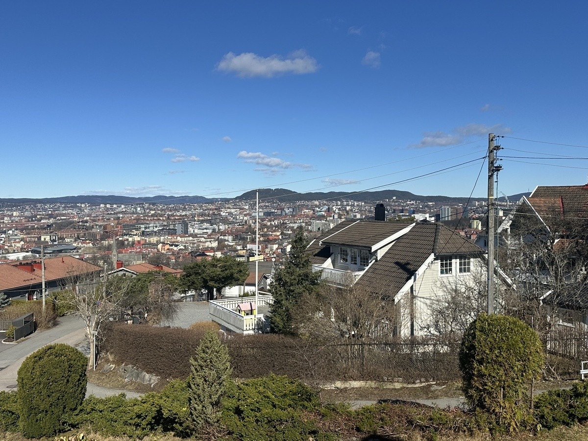 Utsikt fra verandaen Galleribilde