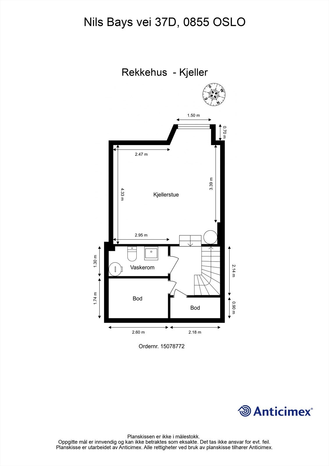 Plantegning Kjeller Galleribilde