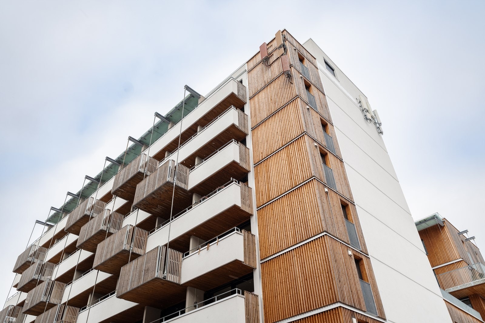 Moderne bygg fra 2020. Galleribilde