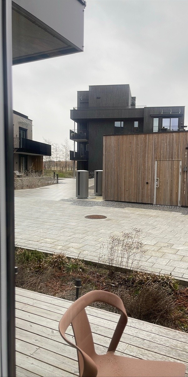 utsikt fra terrasse Galleribilde