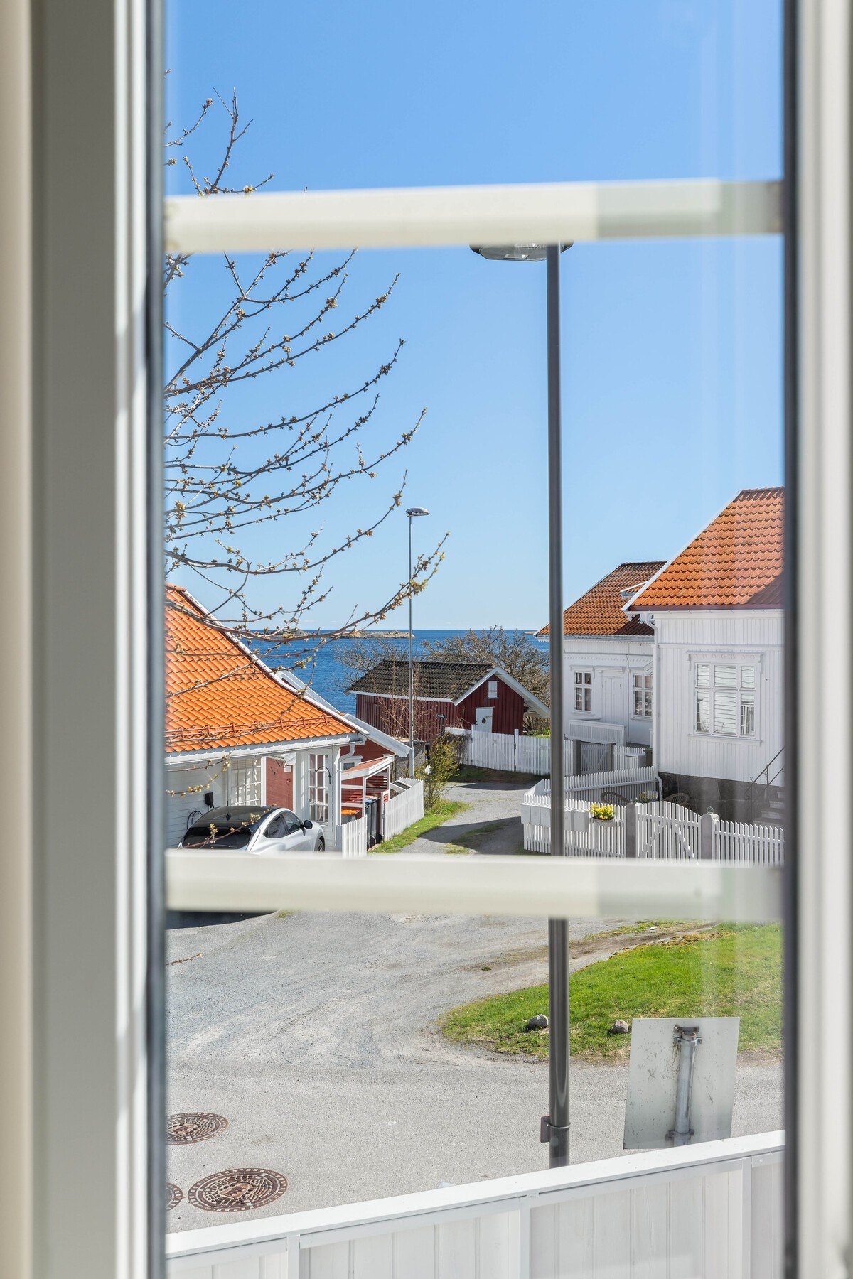 Utsikten fra soverommet mot syd Galleribilde