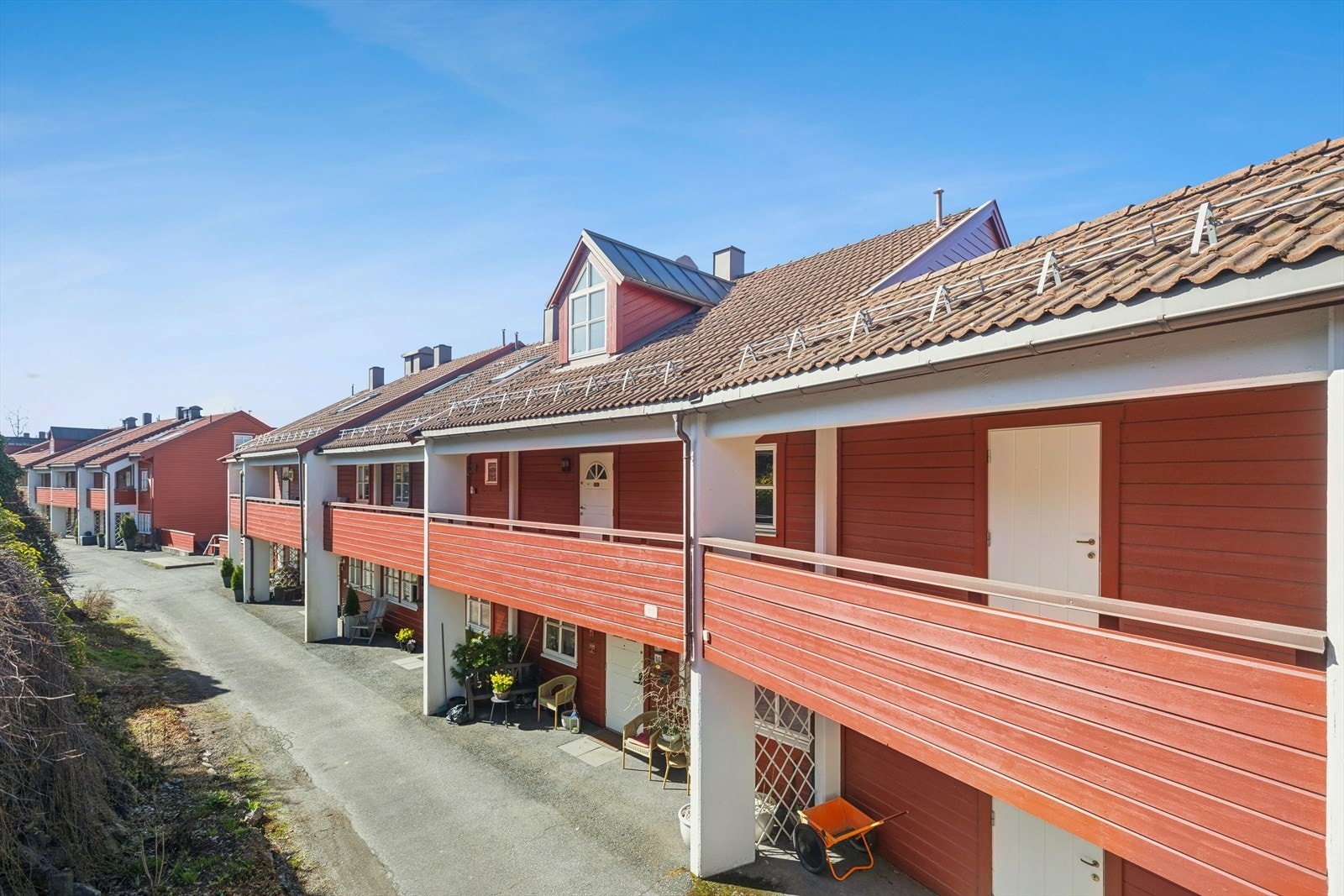 Bygningen er fra 1995. Galleribilde