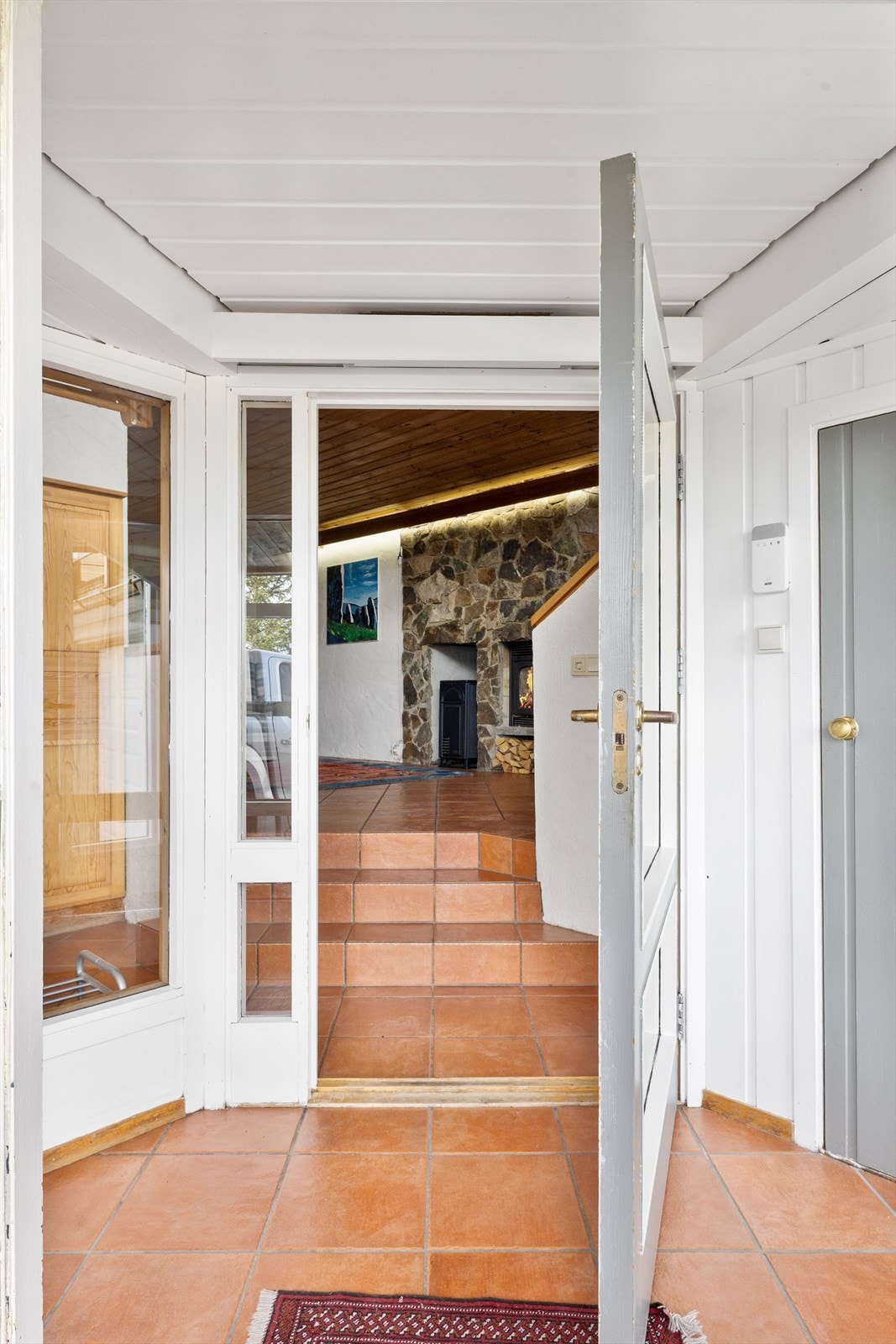Vindfang og hall Galleribilde