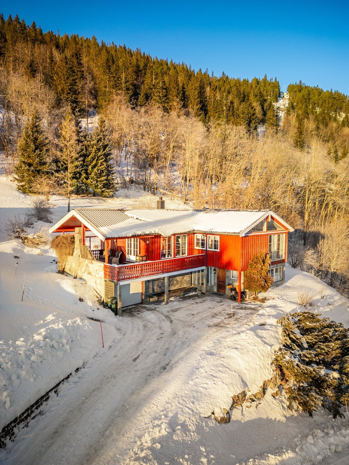 Dronefoto Galleribilde