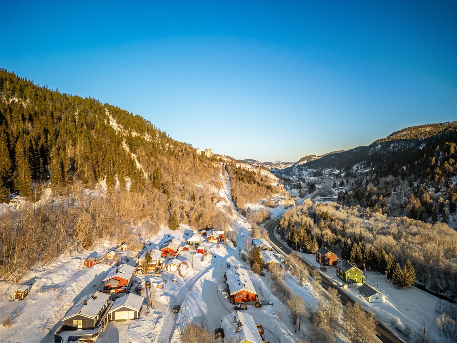 Dronefoto Galleribilde