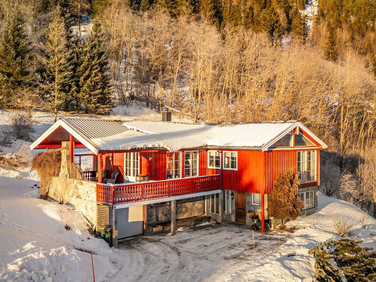 Dronefoto Galleribilde