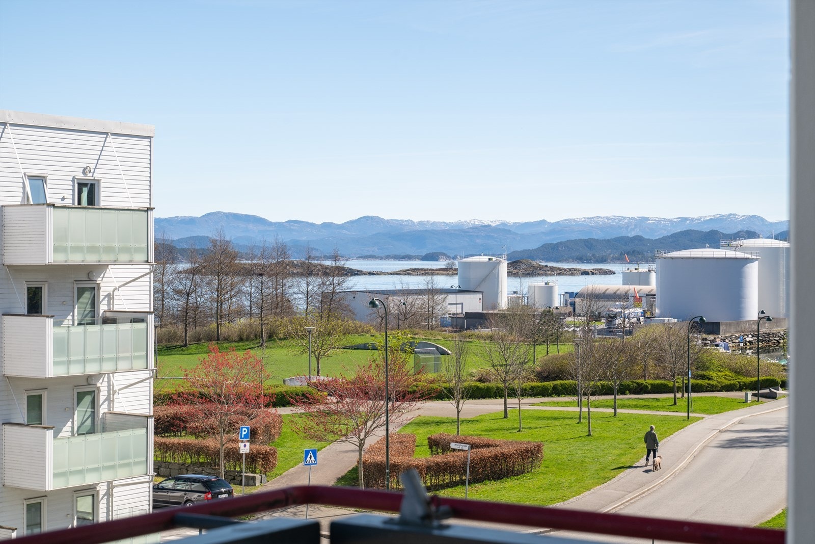 Flott utsikt. Galleribilde
