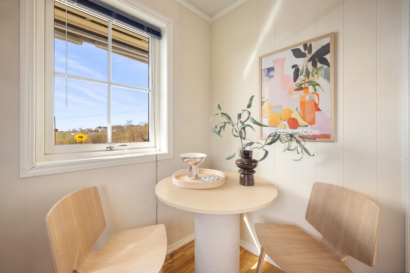 Fin utsikt mens man spiser. Galleribilde