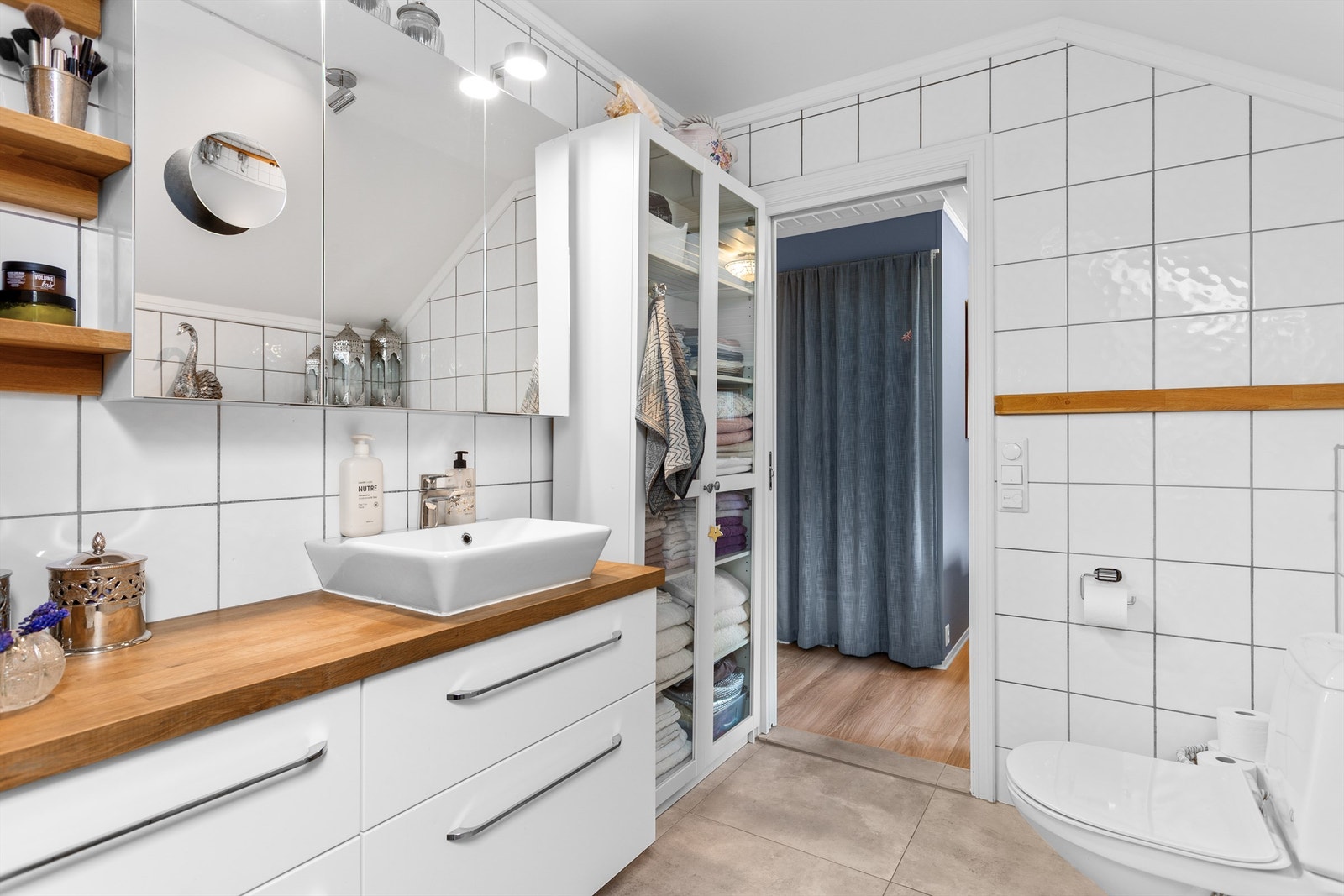 Det er også gulvvarme på badet. Galleribilde