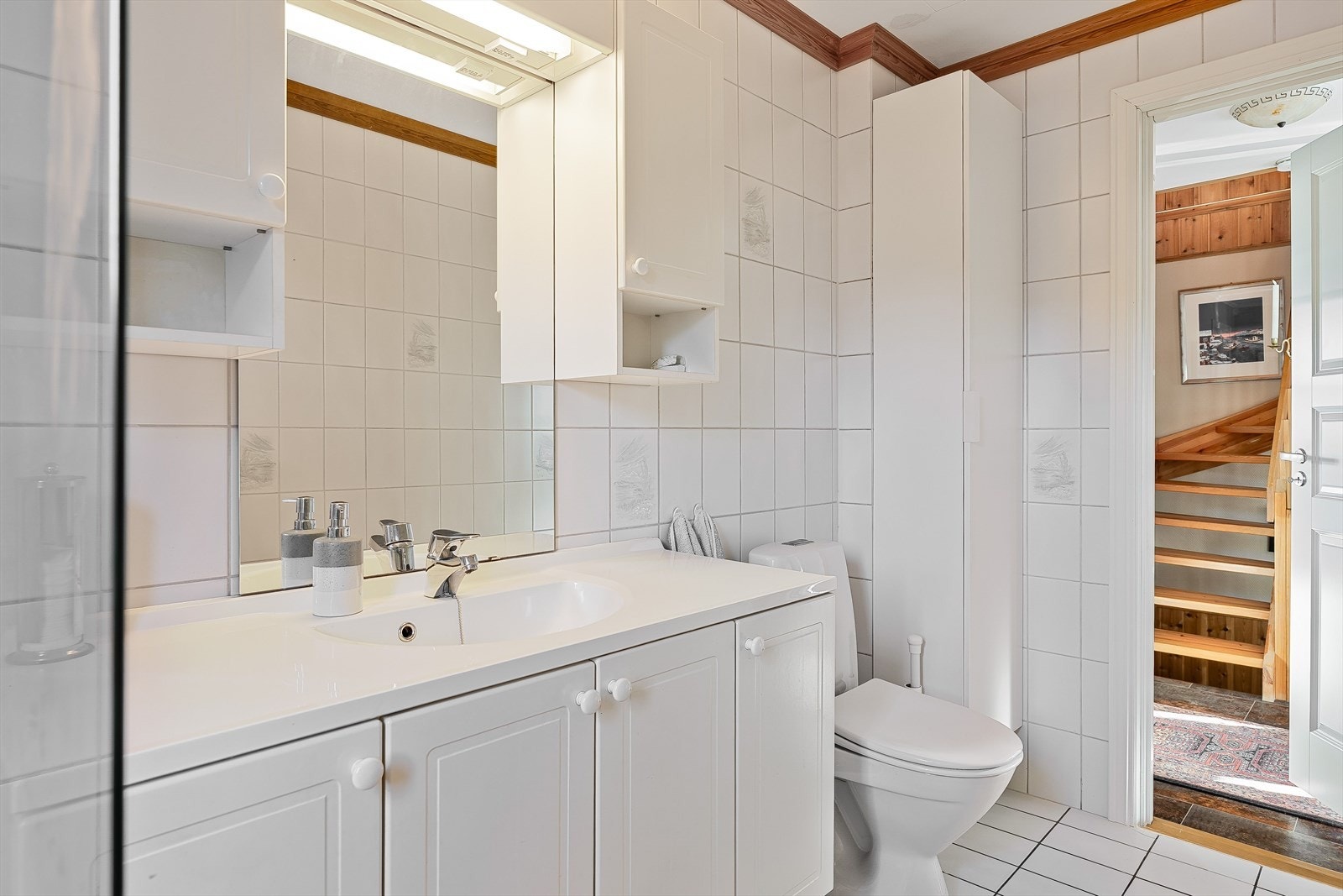 Badet er på 5 kvm og er tilknyttet entrè. Galleribilde