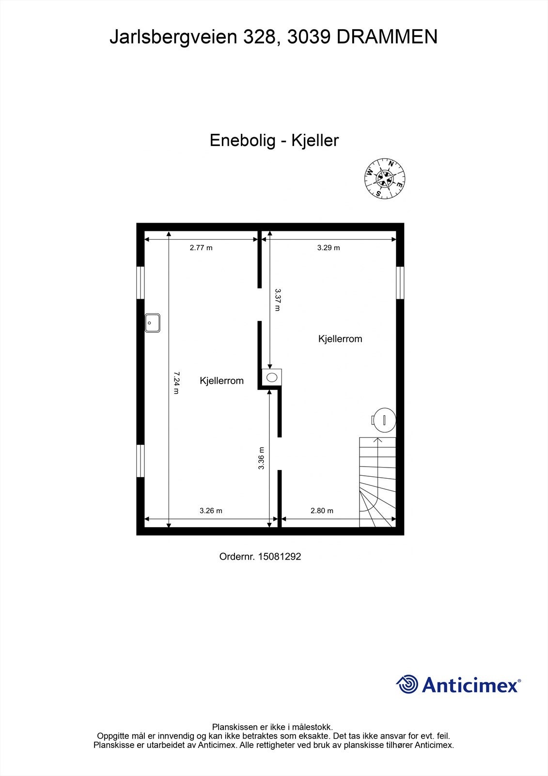 Plantegning - Kjeller Galleribilde