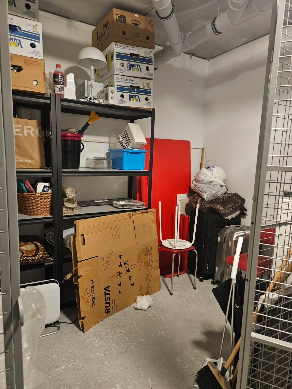 Bod i kjelleren på 5 m2 - selgers eget bilde. Galleribilde