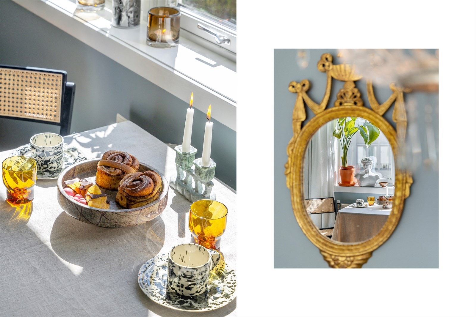 En hyggelig spisesone med godt lysinnslipp gjennom store deler av dagen. Galleribilde