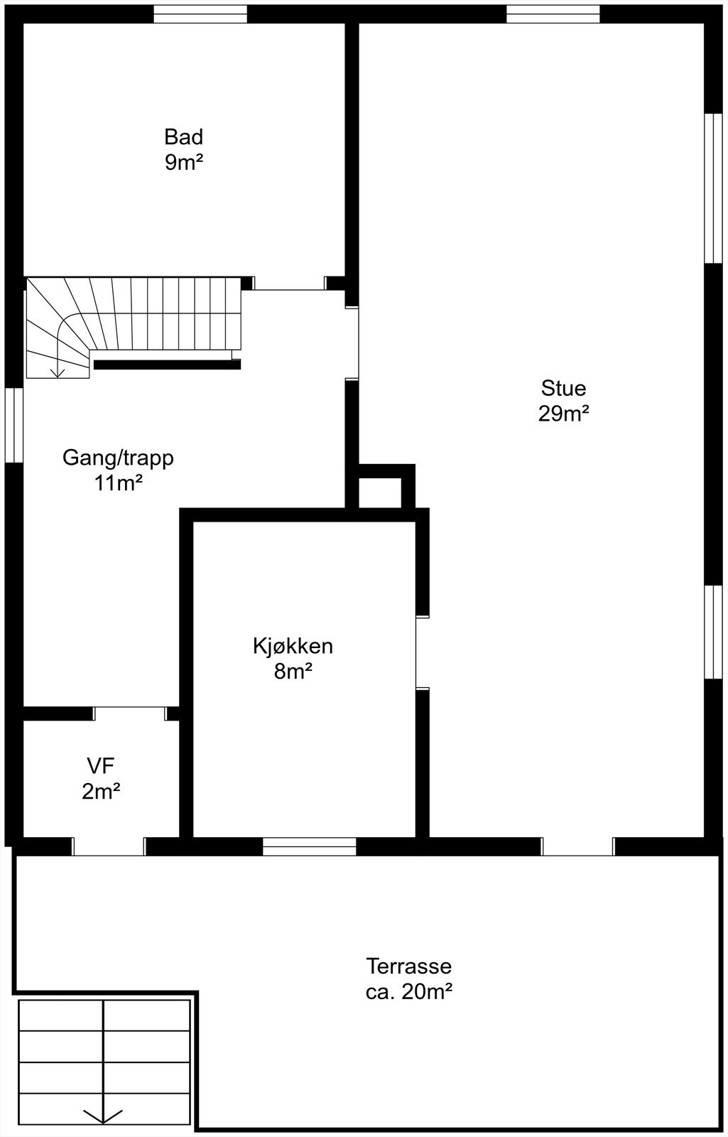 1. etasje Galleribilde