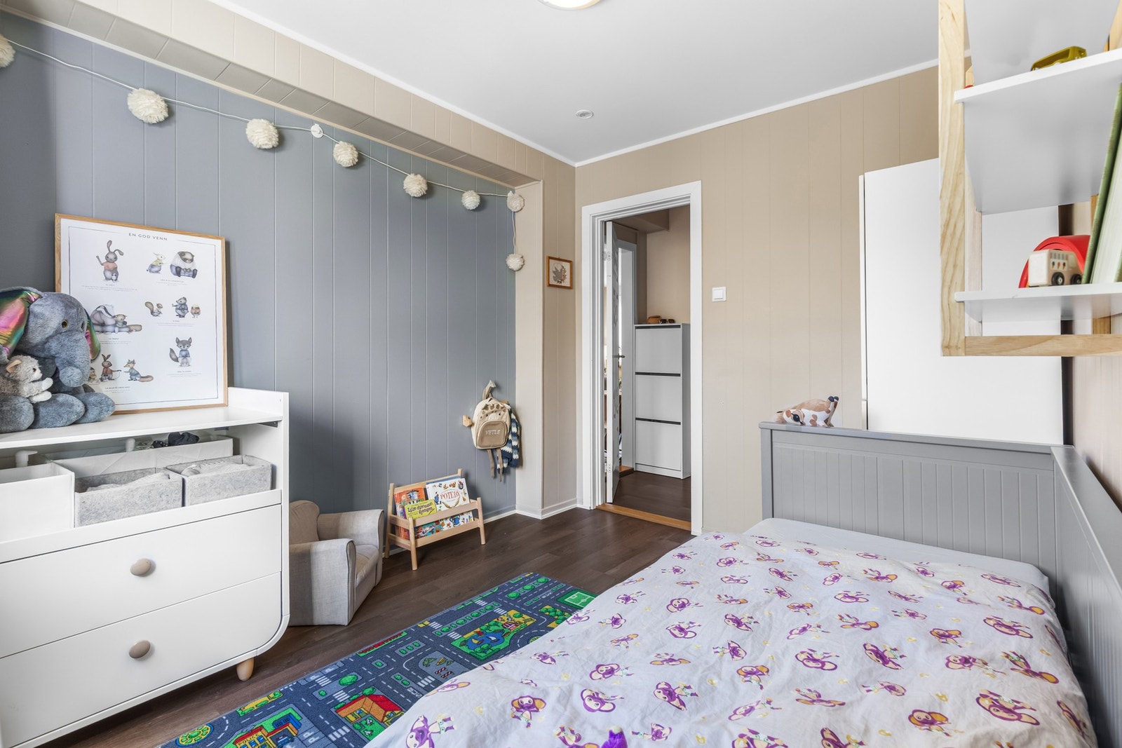 Lyse moderne farger Galleribilde