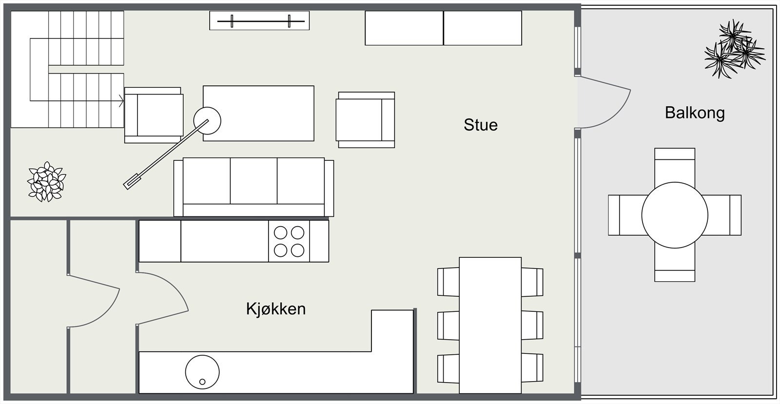 Brattbakken 67 - 2D - 1. Etasje Galleribilde