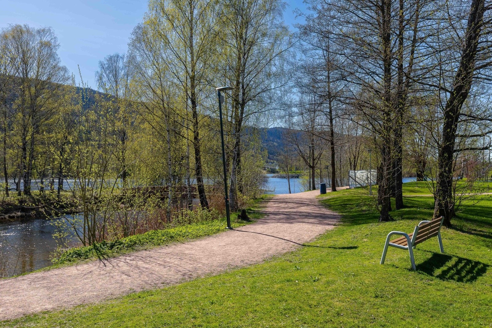 På selve Pålsøya er det bademuligheter Galleribilde