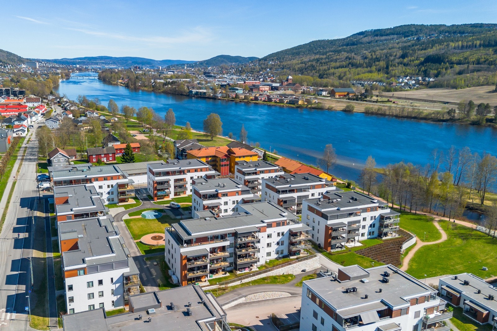 Bo idyllisk i Pålsøya Park Galleribilde