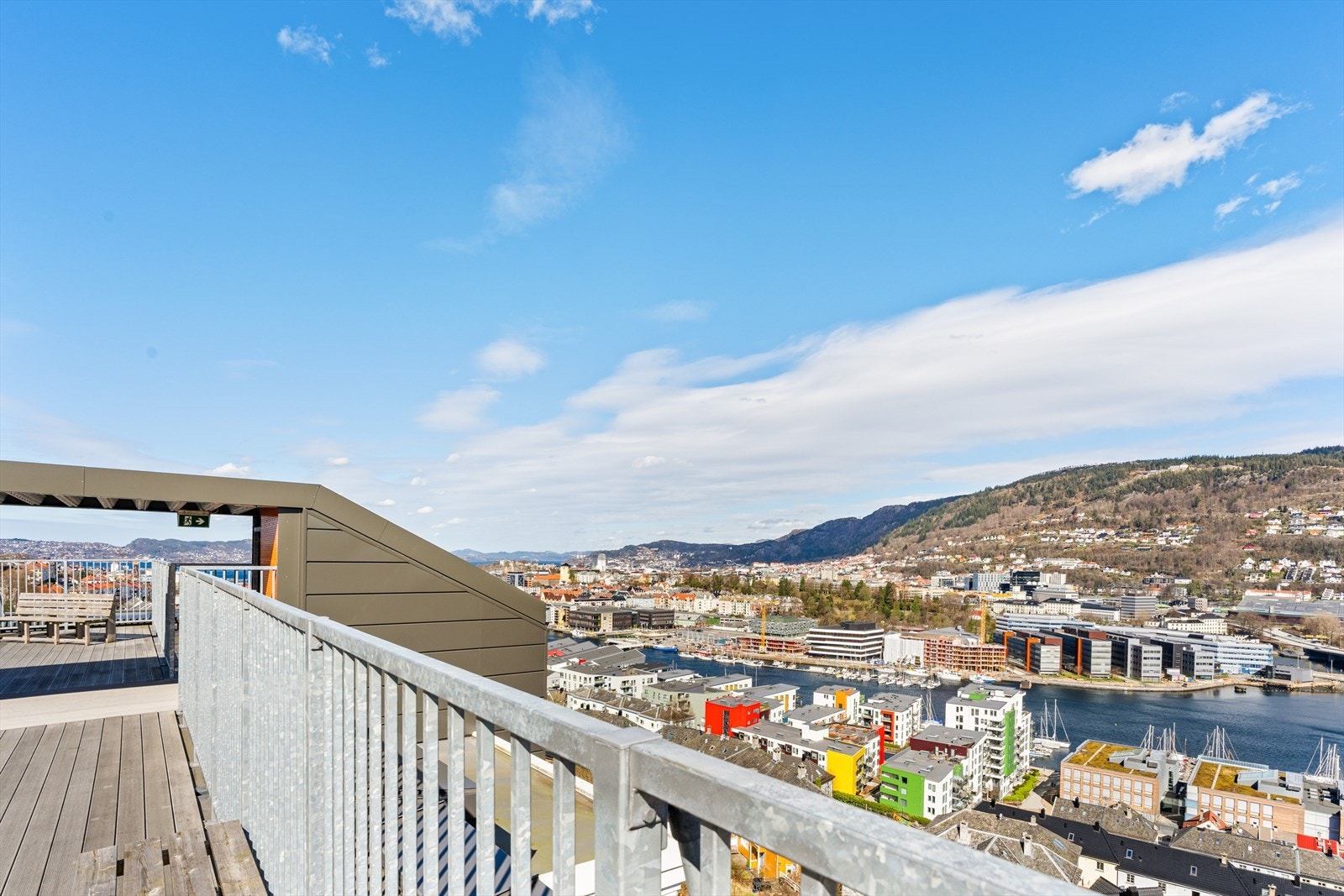 Takterrasse Galleribilde