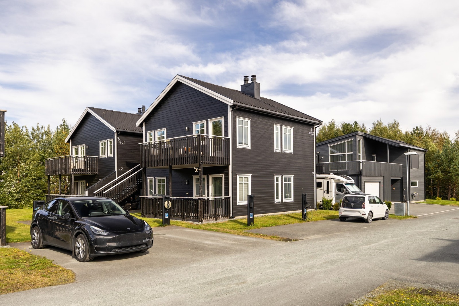 Velforening i området drifter veier med snøbrøyting og strøing. Galleribilde