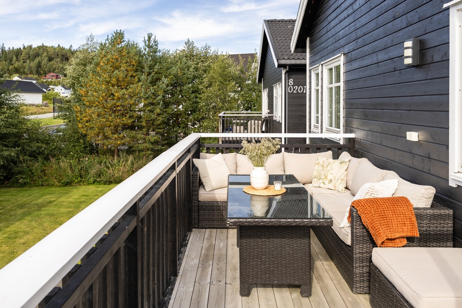 Perfekt plass for de fine sommerkveldene. Galleribilde