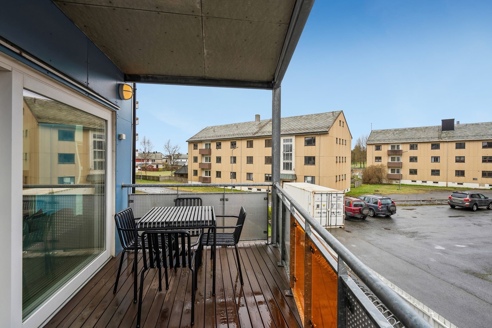 Utsikt fra Balkong Galleribilde