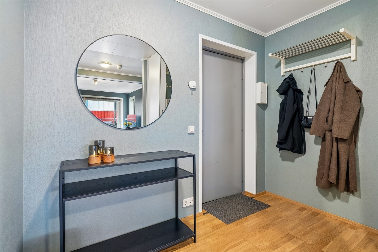 Entré- parkett på gulvet Galleribilde