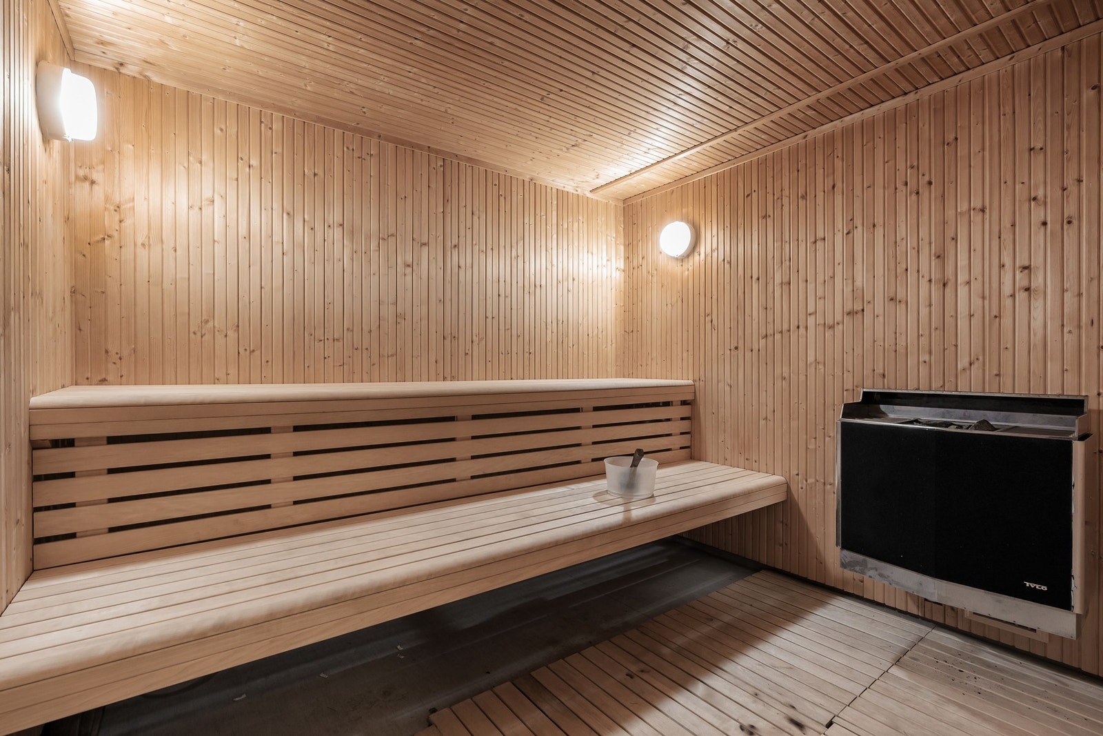 Hva med en tur i badstuen etter skituren neste vinter? Beboerne disponerer to stk badstue, en for kvinner og en for menn Galleribilde