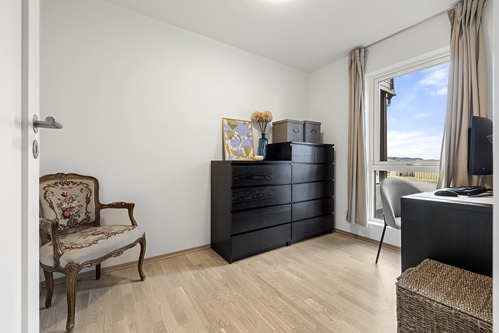 Soverom 1 kan brukes til kontor, gjesterom eller lekerom. Galleribilde