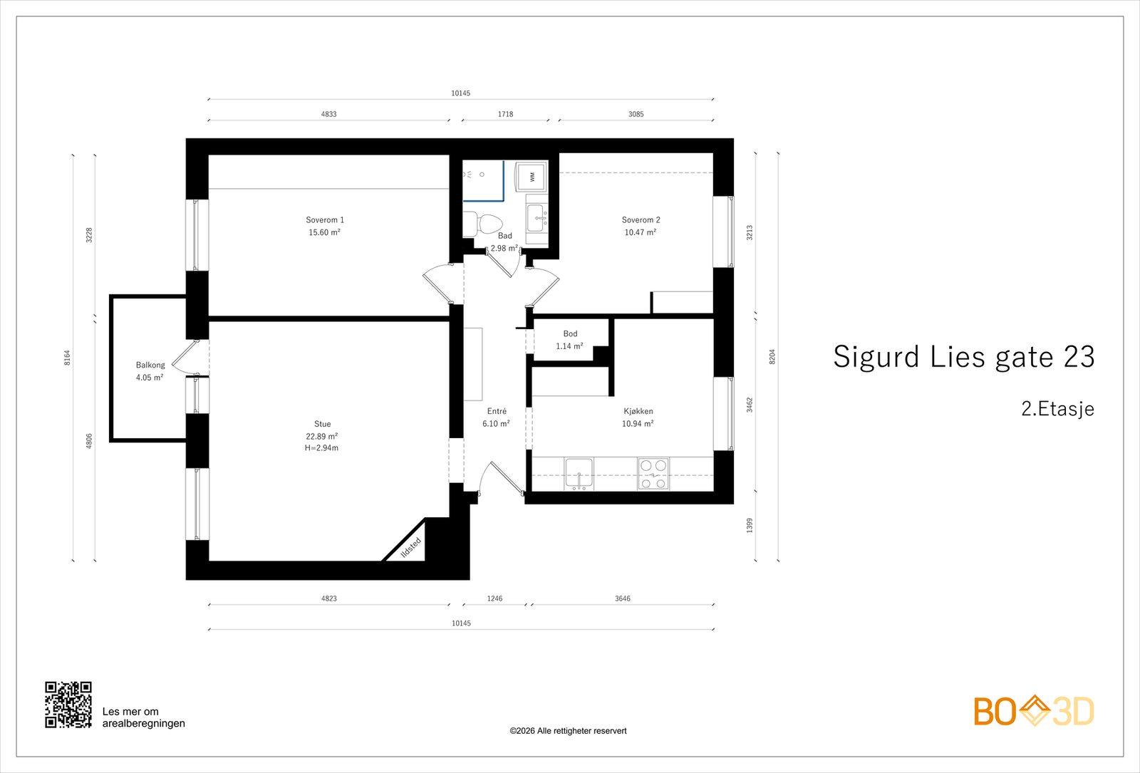Boligen er betydelig oppgradert siste årene med bl.a nye gulv, hvitevarer, diverse elektrisk, garderober, innvendig bod, flislegging, fiber, lamper m.m. Galleribilde