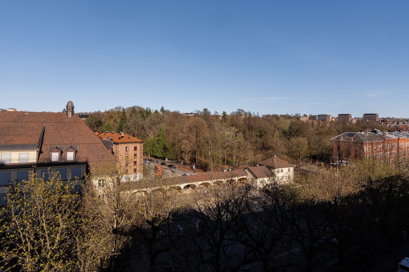 Botanisk hage, en av byens flotteste parker, ligger like i nærheten. Galleribilde