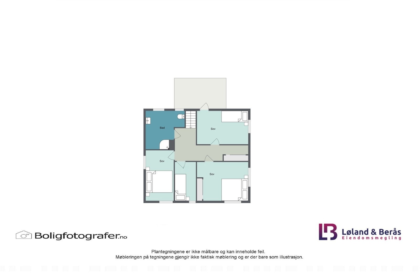 Plantegning 2. etasje Galleribilde