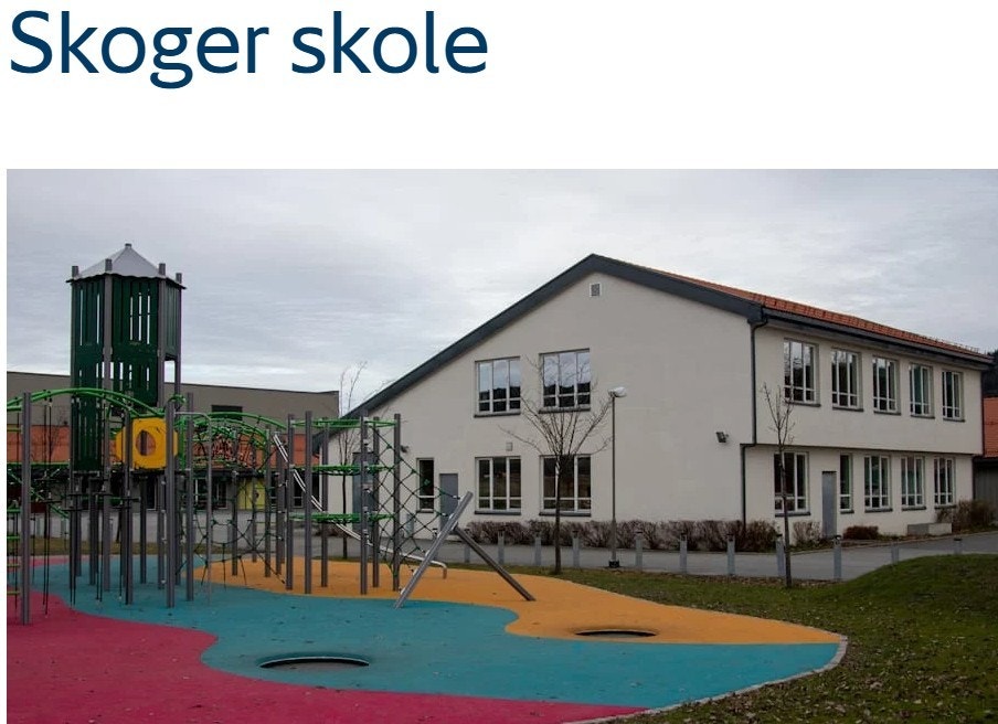 Eiendommen sogner til Skoger skole, 1-7 trinn og Galterud skole, 8-10 trinn | Gratis skoleskyss med buss til begge skolene Galleribilde