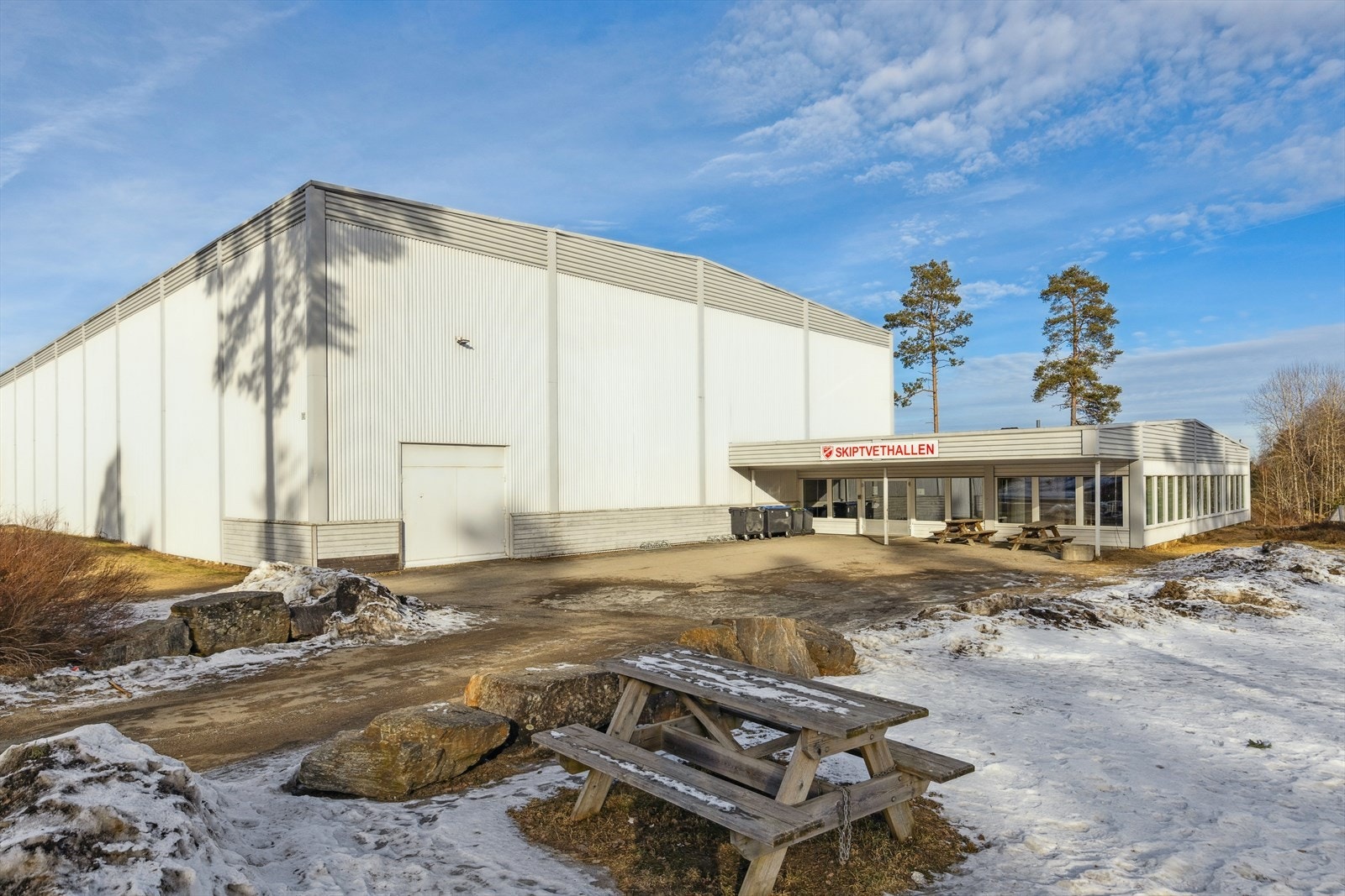Skiptvethallen er et fint sted for sport og idrett. Galleribilde